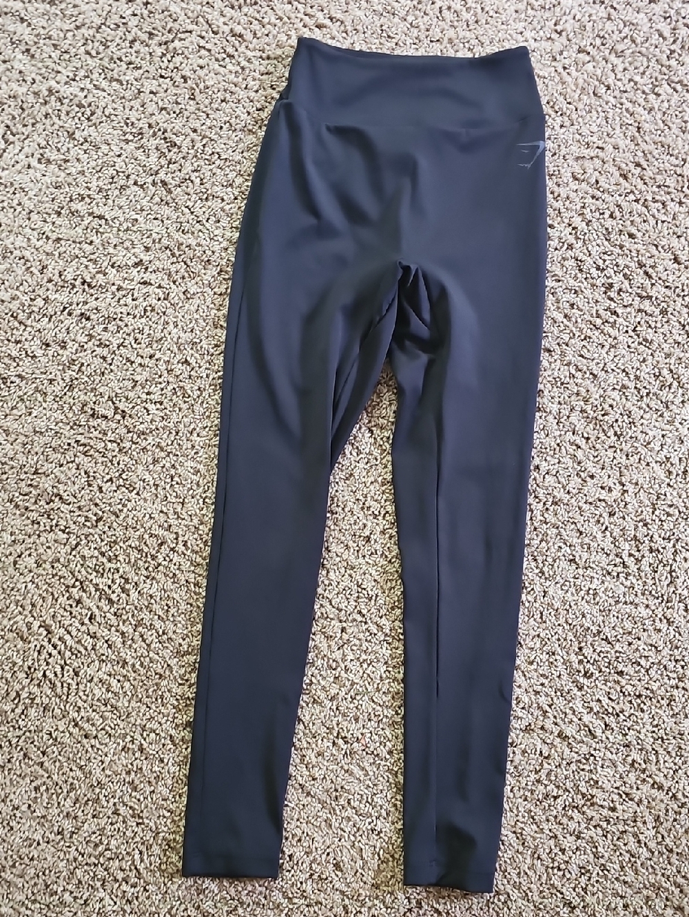 Gymshark Scrunch Butt Black High-Rise Performance Leggings